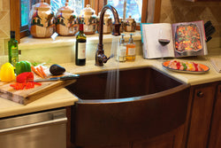 Kitchen Copper Sink - FARMHOUSE